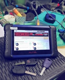 Copias y programación de llaves codificadas en Wilde